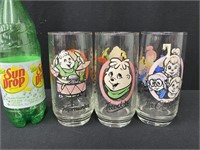 1980's The Chipmunks Glasses