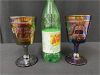 Indiana Glass Carnival Independence Cups
