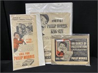 Phillip Morris Paper Advertisements