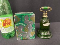 Vintage Avon Emerald Bell Bottle