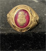 Vintage 10KT Gold 1961 Class Ring
