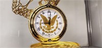 USA Golden Eagle Pocket Watch with Japan Movement