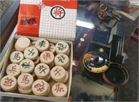Selection of Asian Collectibles and Game
