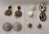Collection of earrings