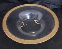 Gold Gilded Round Bowl