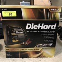 DIE HARD PORTABLE BATTERY CHARGER