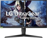 LG 27 Inch Ultragear QHD Gaming Monitor, Black