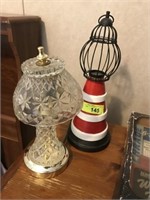 LIGHT HOUSE CANDLE HOLDER, LAMP