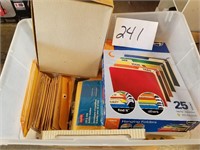 folders and envelopes - office supplies