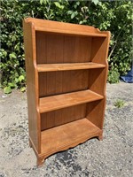 Vintage Small Wooden Bookshelf