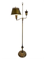 Vtg Rembrandt Lamps Brass Floor Lamp