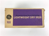 Vintage GE Lightweight Dry Iron F54