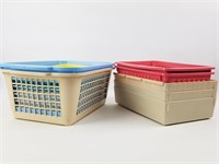 Plastic Storage Containers & Baskets