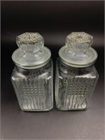 Vintage Koeze's Glass Canisters