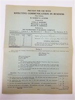 1955 Business Test