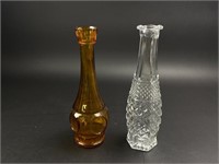 Vintage 9 Inch Vases