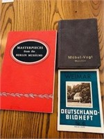 3 Antique WW11 German Books