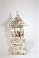 Vintage chinese ivory house sculpture