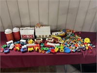 LARGE FISHER PRICE TOY LOT