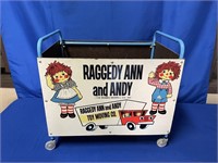 RAGGEDY ANN AND ANDY TOY BOX