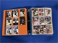 BINDER OF PENGUIN HOCKEY CARDS