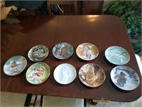 9 collectible plates