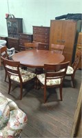 Ethan Allen Cherry Table and Chairs