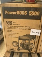 PowerBoss 5500W portable generator