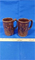 2 Uhl Pottery Mugs