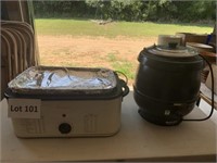 Toastmaster roaster & Superior soup kettle