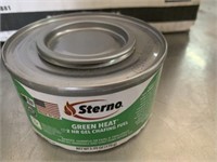 Box of Sterno gel chafing fuel (approx 48 cans)