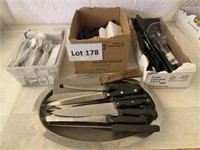Knives, flatware, & utensils