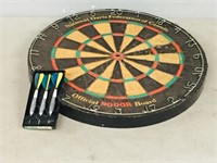 NODOR  dart board w/ darts