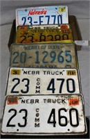 APPROX. 10 ASSORTED AUTOMOTIVE LICENSE PLATES