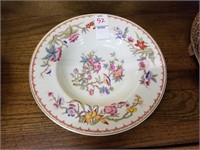 Old Ivory antique floral plate