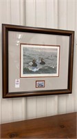 Framed Ducks Unlimited Conservation Edition print