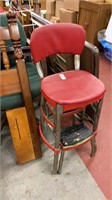 Red step stool