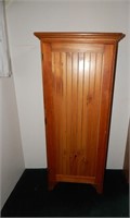 Vintage Narrow Pine Cabinet