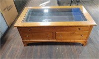 Nice Oak Mission Style Coffee Table