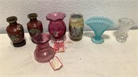 (7) Vintage Small Bud Vases