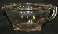 Vintage Hazel-Atlas Glass Spouted Mixing Bowl