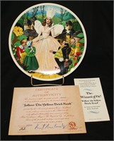 Wizard of Oz "Follow the Yellow Brick Road" Plate