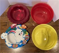 (8) Large Plastic Containers