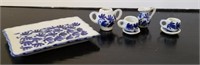 Flow Blue Mini Tea Set