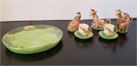 Giraffe Themed Mini Tea Set