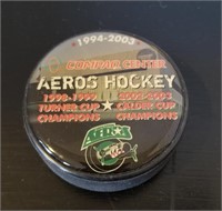 Aeros Hockey Puck