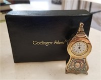 Godinger Silver Clock Style # 955