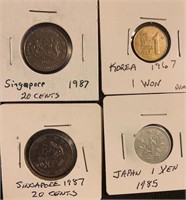 Four World Coins