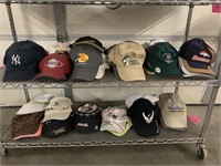 2 Shelves of Contents - Men & Women Hats