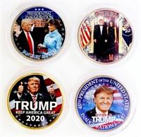 Trump Colorized Kennedy Half Dollars (4)